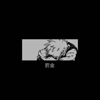 Black Bakugo wallpaper