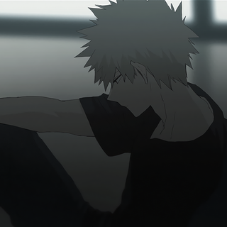 Black Bakugo wallpaper