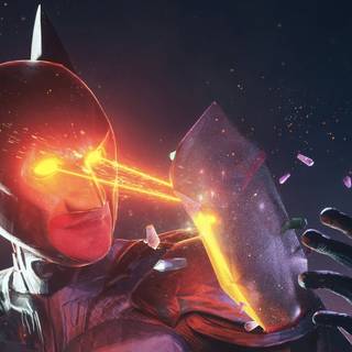 Laser eyes wallpaper