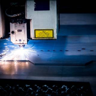 Laser cutting wallpaper