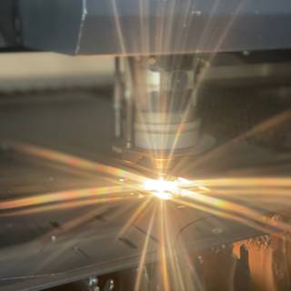 Laser cutting wallpaper