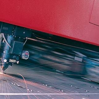 Laser cutting wallpaper