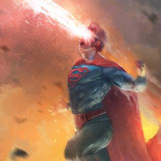 Laser eyes wallpaper