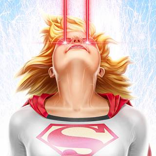 Laser eyes wallpaper