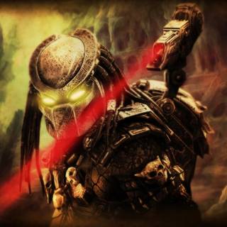 Laser eyes wallpaper