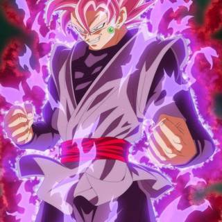 Black Goku mobile wallpaper