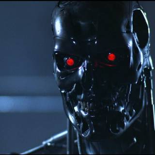 Laser eyes wallpaper