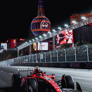 Ferrari F1 iPhone Las Vegas wallpaper