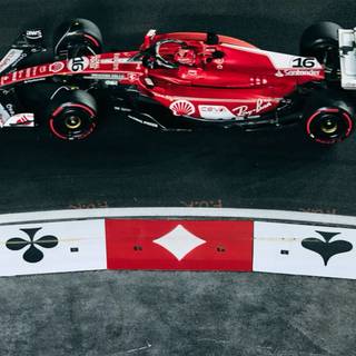 Ferrari F1 iPhone Las Vegas wallpaper
