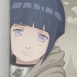 Kid Naruto and Hinata wallpaper