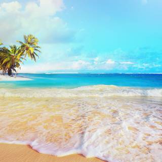 Beach landscapes wallpaper