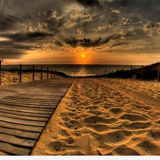 Beach landscapes wallpaper