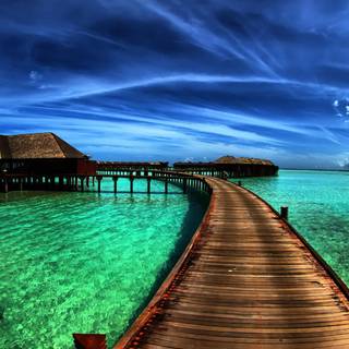 Beach landscapes wallpaper