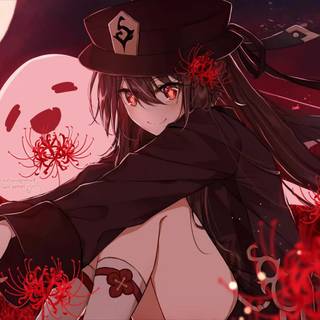 Red Spider Lily anime wallpaper