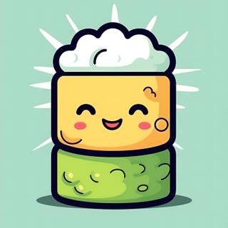 Sushi Kawaii wallpaper