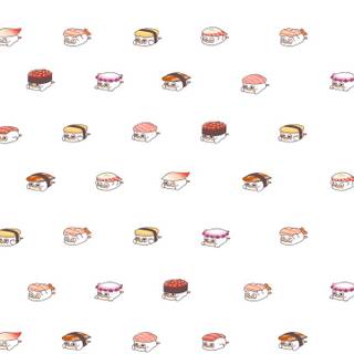 Sushi Kawaii wallpaper
