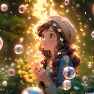 Cute fantasy wallpaper