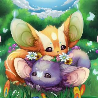 Cute fantasy wallpaper