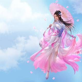 Cute fantasy wallpaper