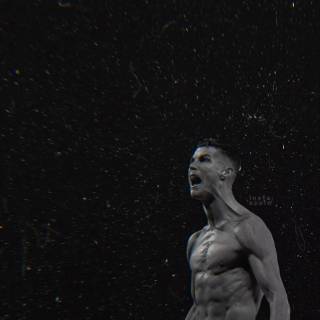 Dark Ronaldo wallpaper
