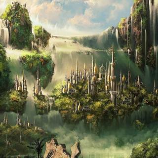 Cute fantasy wallpaper