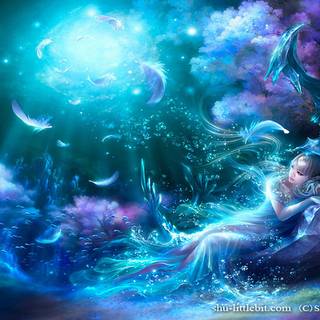 Cute fantasy wallpaper