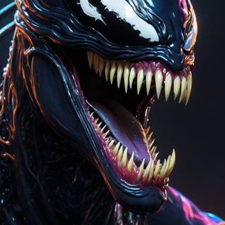 Venom drip wallpaper