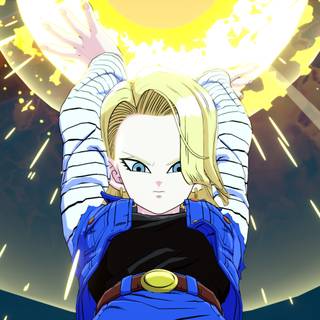 Android 18 DBZ wallpaper