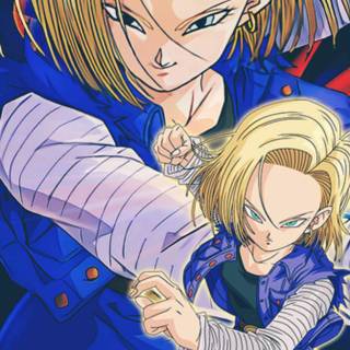 Android 18 DBZ wallpaper