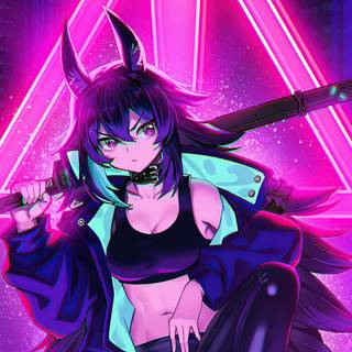 Girly pink PS4 wallpaper