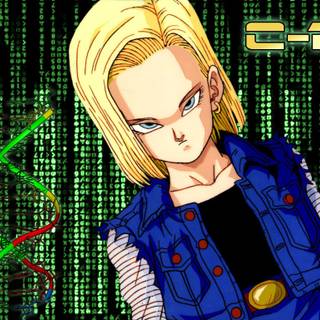 Android 18 DBZ wallpaper