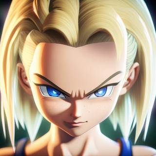 Android 18 DBZ wallpaper
