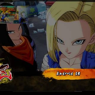 Android 18 DBZ wallpaper