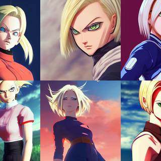 Android 18 DBZ wallpaper