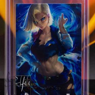 Android 18 DBZ wallpaper