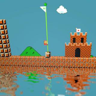 8 bit game wallpaper