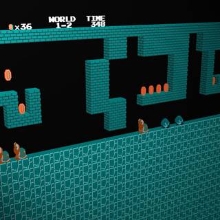 8 bit game wallpaper