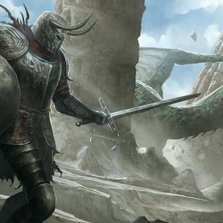 Mythical Knight wallpaper