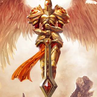 Mythical Knight wallpaper