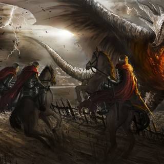 Mythical Knight wallpaper