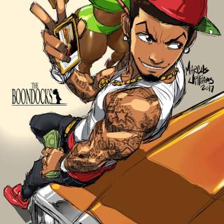The Boondocks iPhone wallpaper
