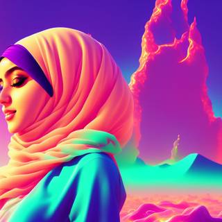 Dubai girl wallpaper