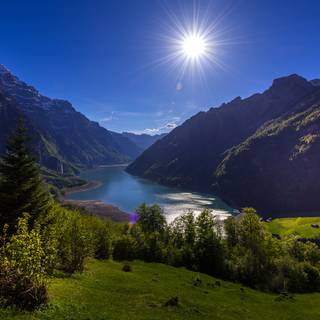 Alps summer 4k wallpaper