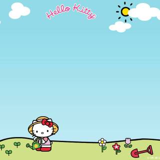 Sanrio spring desktop wallpaper