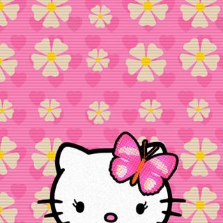 Sanrio spring iPhone wallpaper