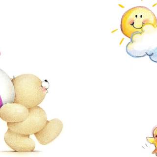 Easter minimalism wallpaper