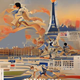 Olympic Games Paris 2024 wallpaper