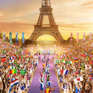 Olympic Games Paris 2024 wallpaper