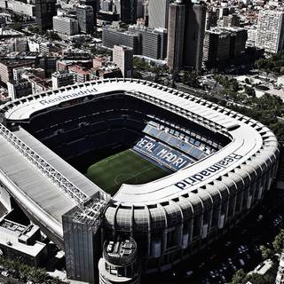 Santiago Bernabeu stadium PC wallpaper