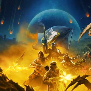 Helldivers 2 4k wallpaper